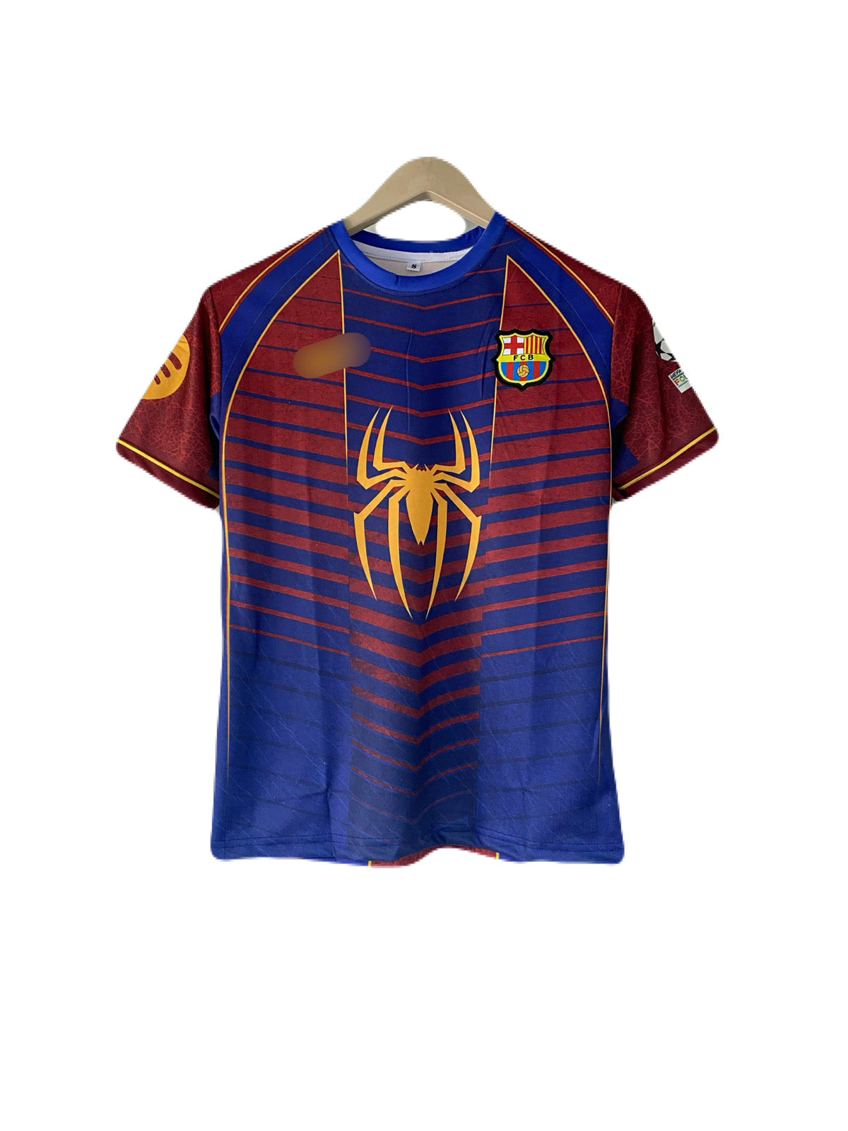Lamine Yamal Barcelona 2026/27 Spider Edition Half Sleeve Embroidery -P2534 | BMG STORE