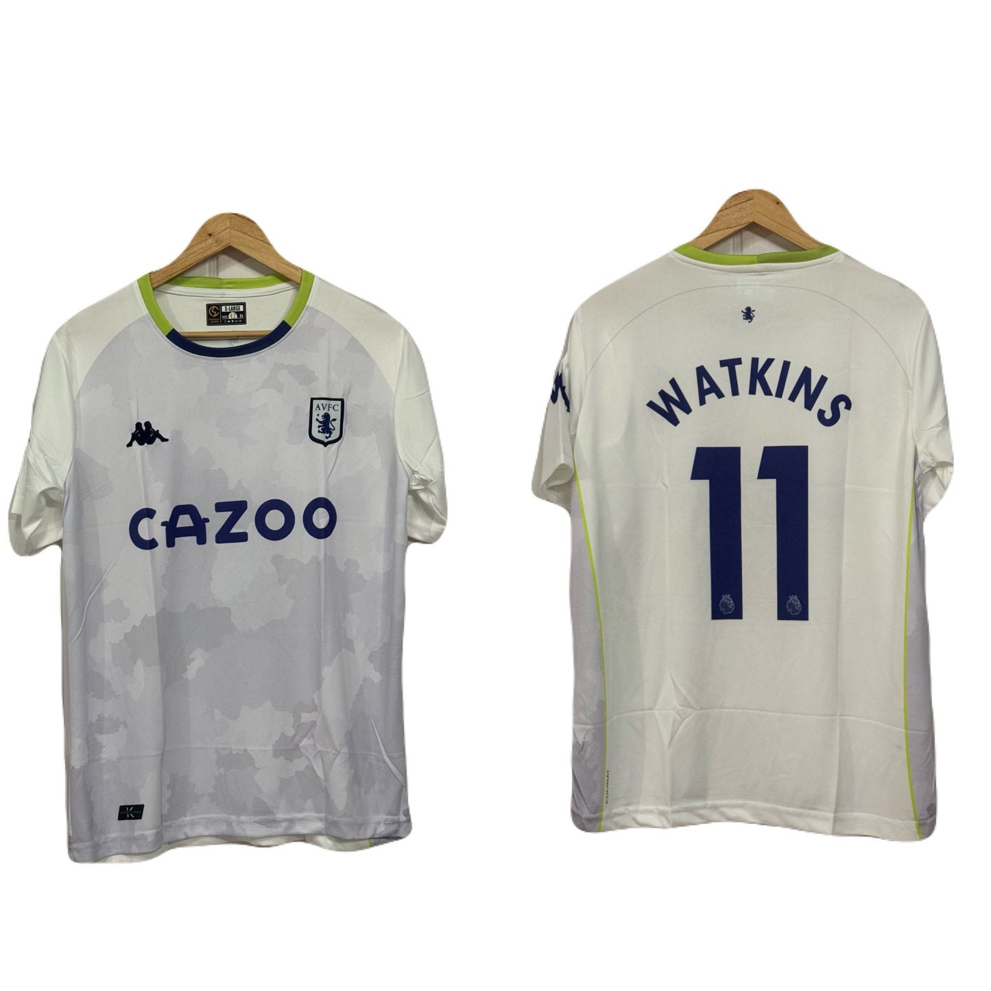 Aston Villa Fc 2020-21 Third kit Watkins Half sleeve - bmg store