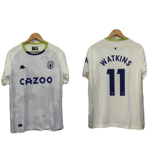 Aston Villa Fc 2020-21 Third kit Watkins Half sleeve - bmg store