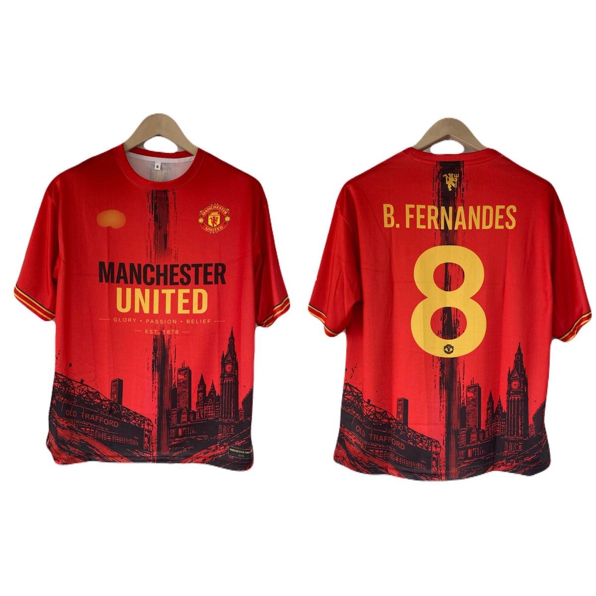 Bruno Manchester United Five Sleeve sublimation Jersey - P2586 | BMG STORE