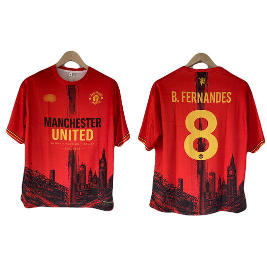 Bruno Manchester United Five Sleeve sublimation Jersey - P2586 | BMG STORE