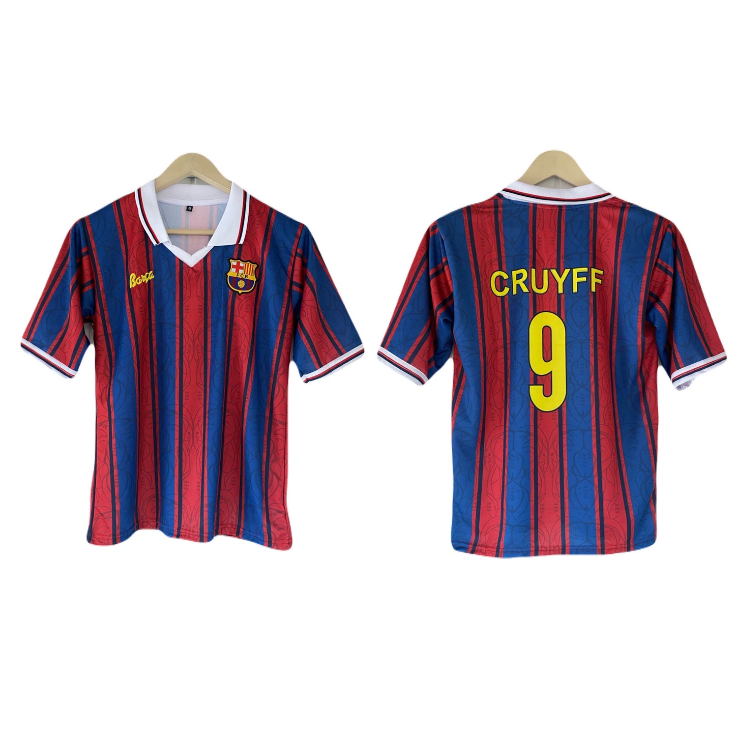 Cruyff Barcelona specil edition Five Sleeve collar Embroidery- P2107