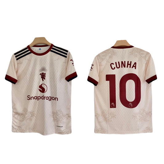 Cunha Manchester United 2026-27Third Jersey Half Sleeve Embroidery-  P2802 | BMG STORE