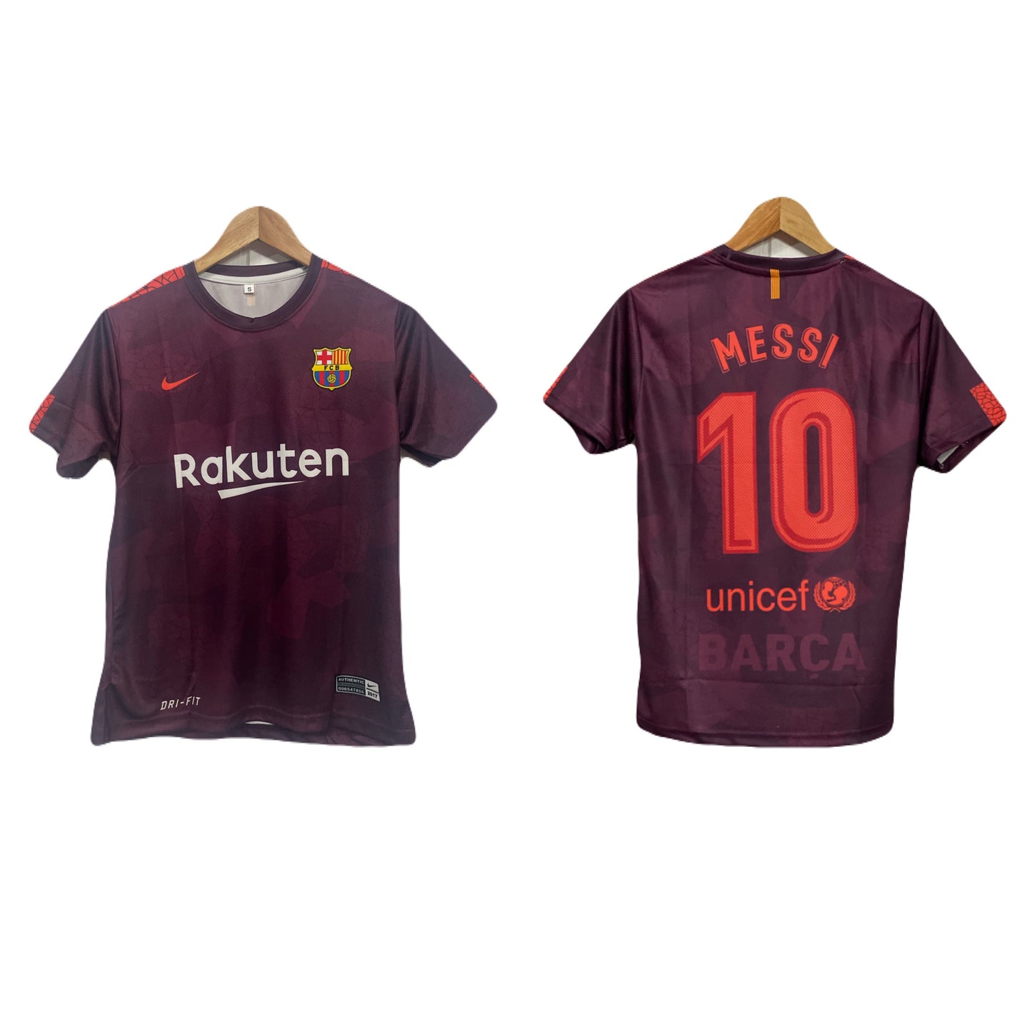 Fc Barcelona 2017-18 Third kit Messi Half sleeve - P421 - bmg store