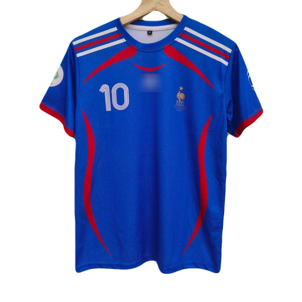 Best retro jersey france 2006/07 home zidane - P7