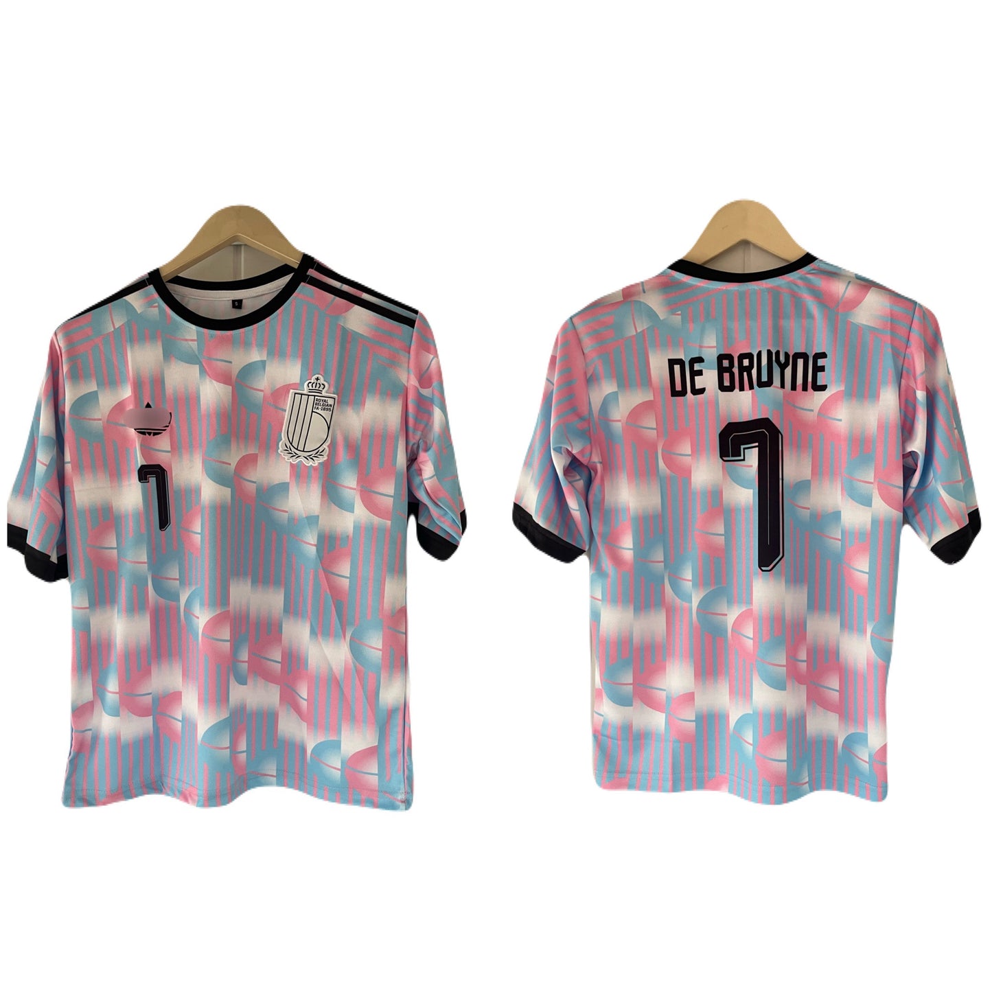 De bruyne belgium 2026 World cup away Five sleeve Embroidery Jersey - P2000