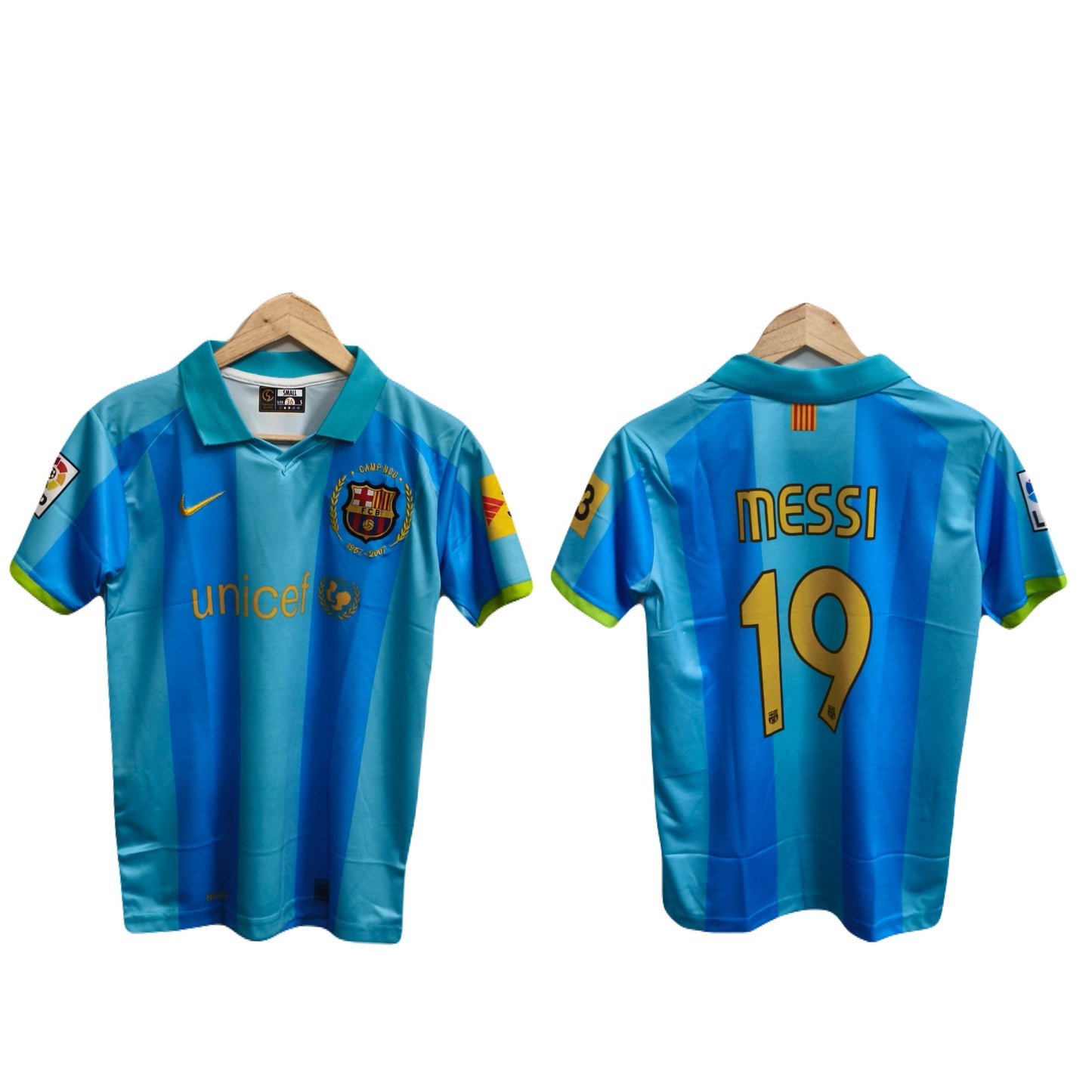 Barcelona 2007/08 away jersey messi P236 - bmg store