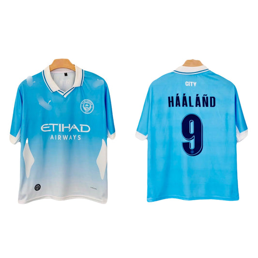 Haaland Manchester City 2026/27 Home Five Sleeve Collar Sublimation jersey-P2642 | BMG STORE