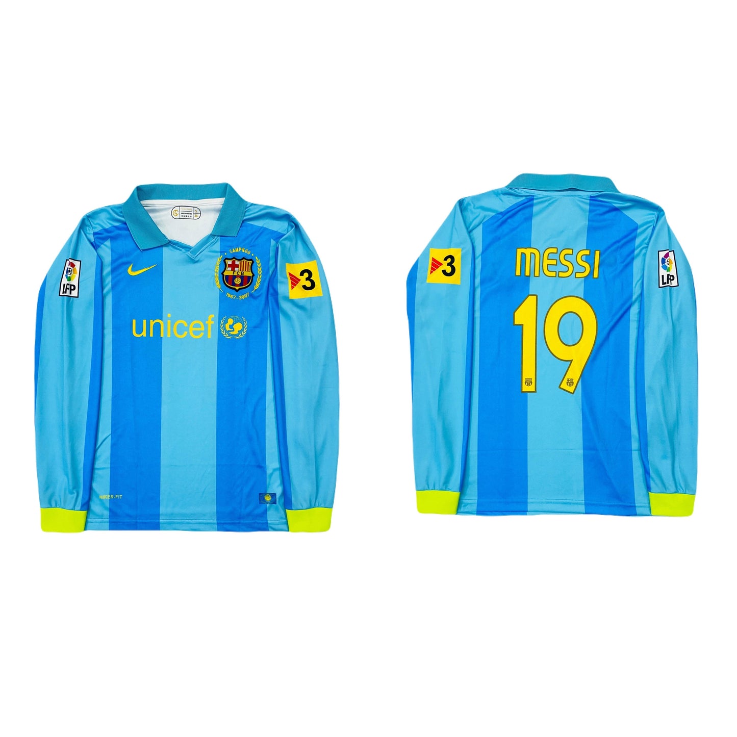 2007/08 barcelona light blue leo messi p34 - bmg store