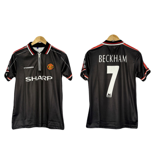 Manchester United 1998-99 Away Kit Beckham Half Sleeve -bmg store