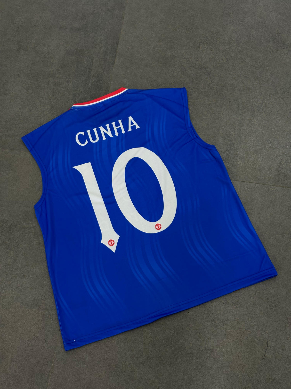 Cunha Manchester United Sleevless Bibs Sublimation - P2445 | BMG STORE