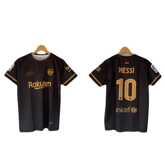 Barcelona Messi 2020-21 Away Half Sleeve Embroidery Jersey - P2710| BMG STORE