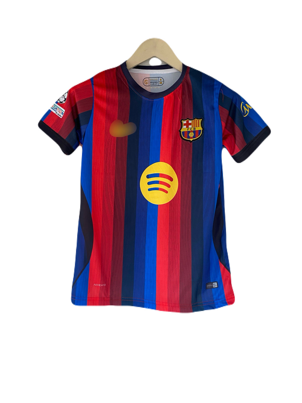 Yamal Barcelona 2026-27 home kit Half sleeve embroidery jersey - P2388