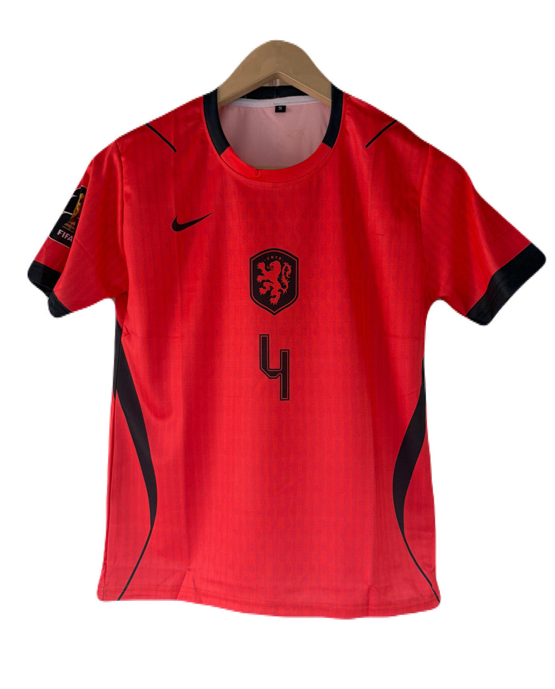 Netherlands 2026 World Cup Home van dijik Half Sleeve Sublimation Jersey - P1627