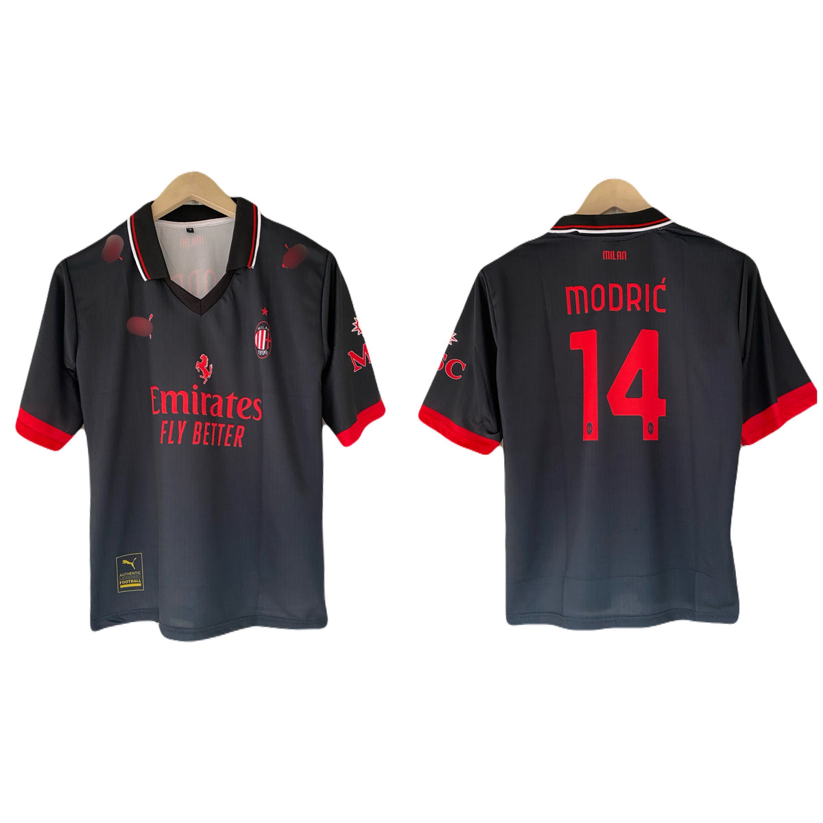 Modric Ac Milan 2026-27 Third Five sleeve Collar Sublimation jersey - P2633 | BMG STORE