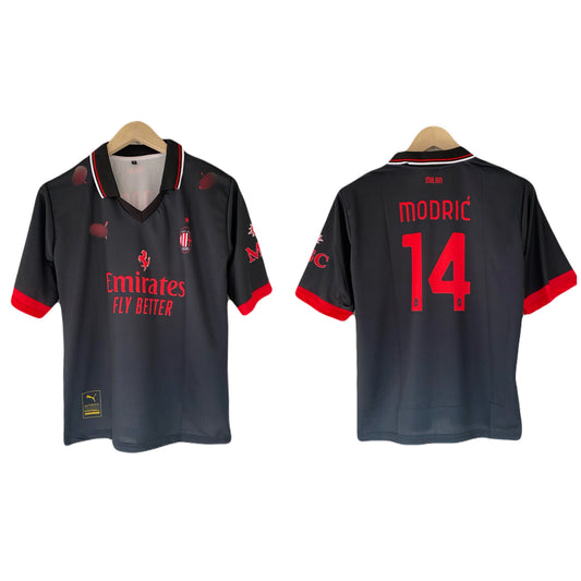 Modric Ac Milan 2026-27 Third Five sleeve Collar Sublimation jersey - P2633 | BMG STORE