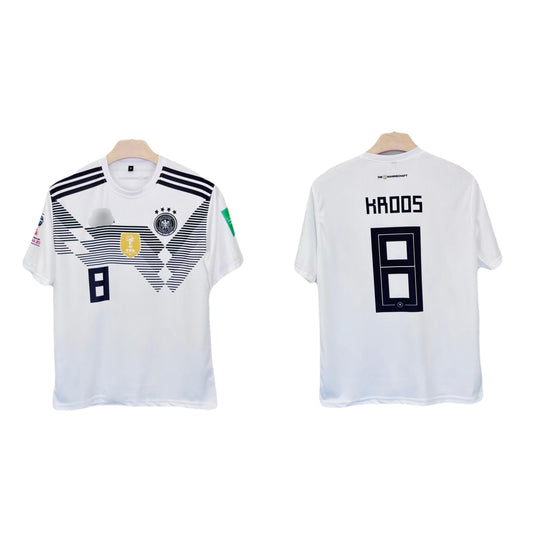 Germany 2018 World Cup Home kit Kroos  Half Sleeve Embroidery - P1532
