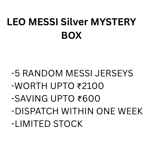Lionel Messi Silver Mystery box by bmg store