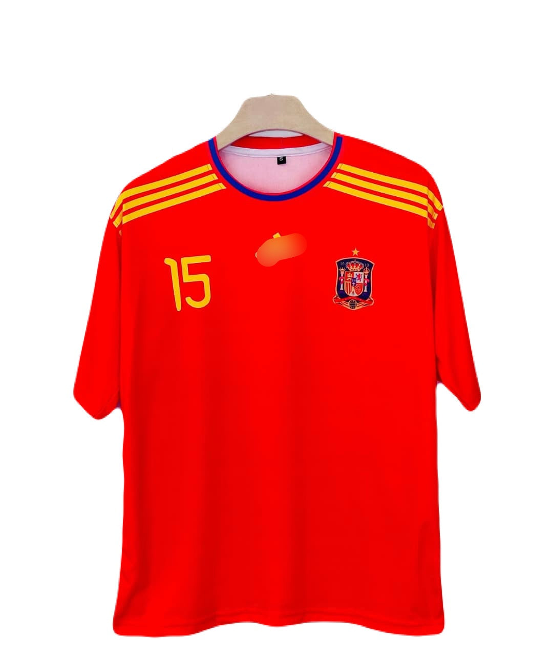 Spain 2022 Worldcup Sergio ramos Five Sleeve Sublimation - P1556