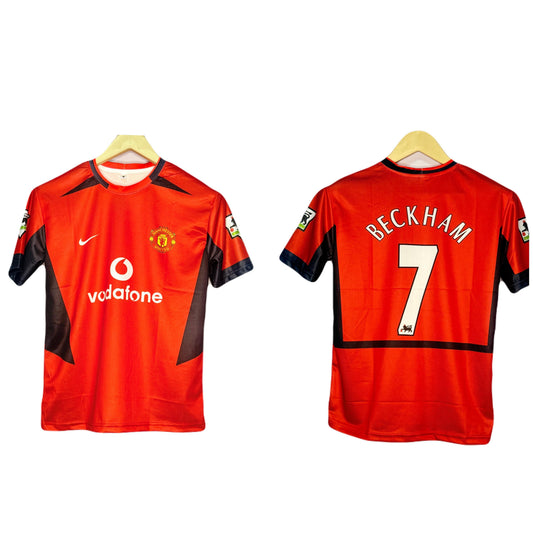 Beckham Manchester United vintage kit | Short Sleeve