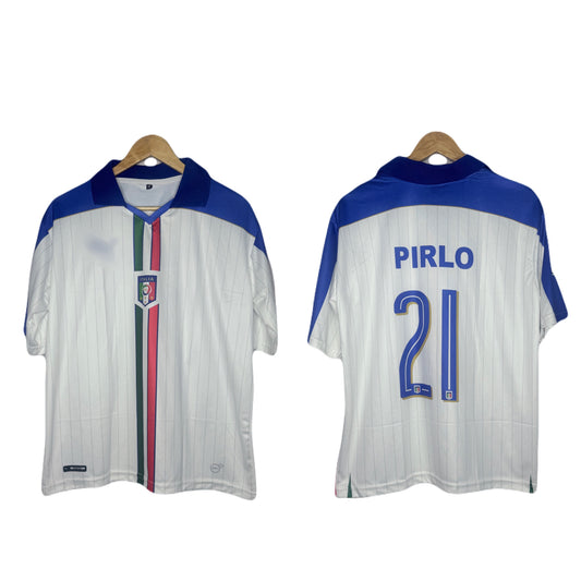 Italy 2016-17 Away Kit Pirlo Five Sleeve - bmg store