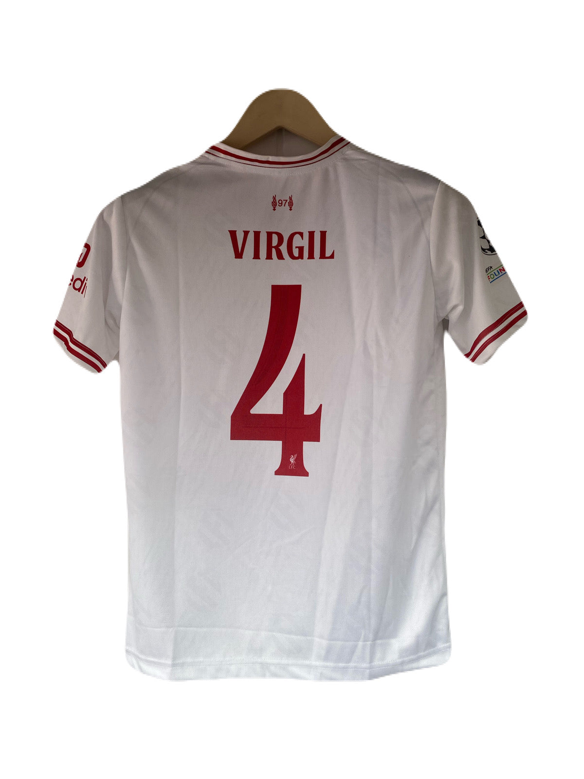 Van Dijik Liverpool 2026-27 Away Jersey Half Sleeve Sublimation -  P2427