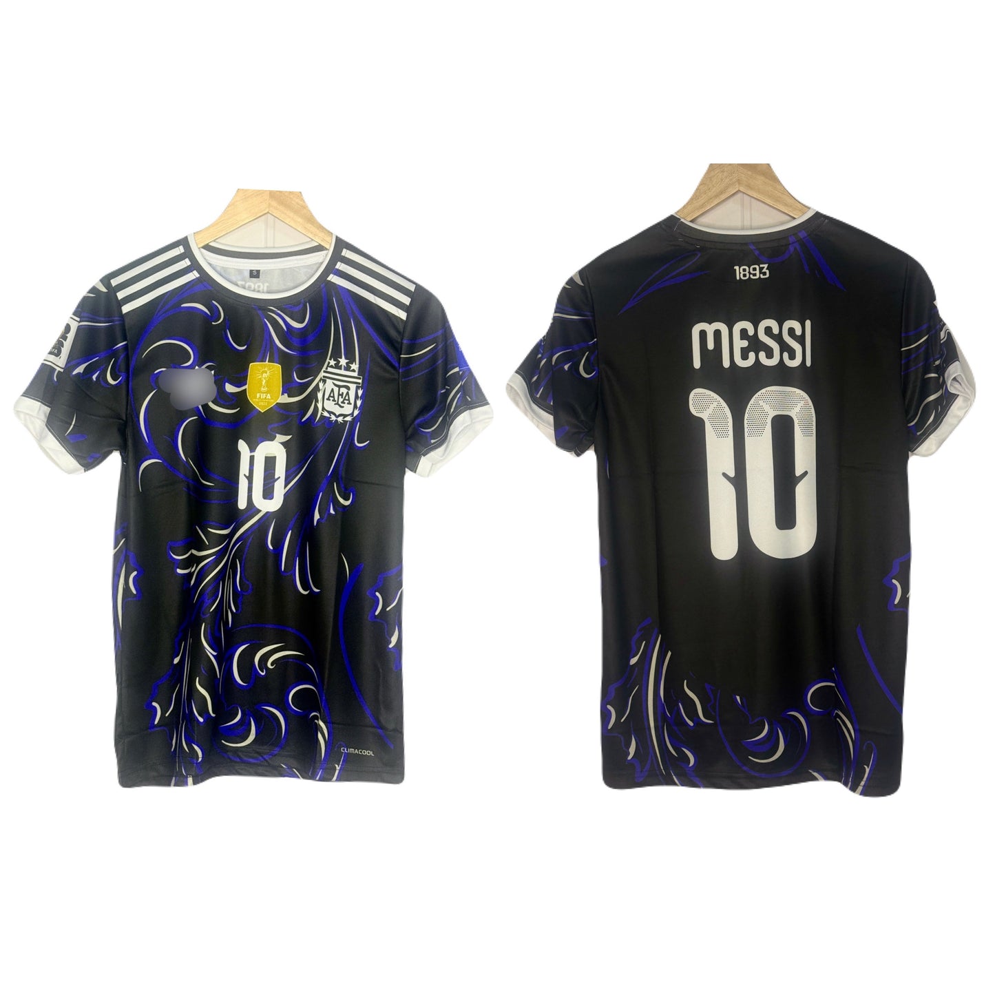 Argentina 2026 World Cup Away Kit Messi Half Sleeve - P1079