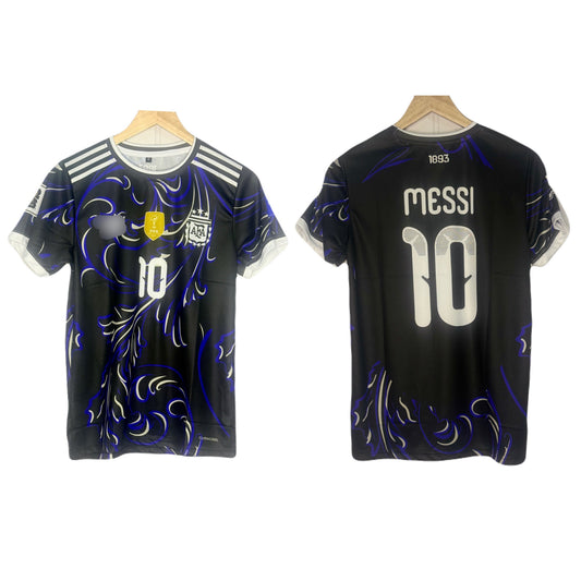 Argentina 2026 World Cup Away Kit Messi Half Sleeve - P1079