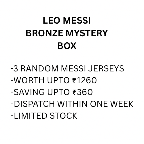 Lionel Messi Bronze Mystery box by bmg store