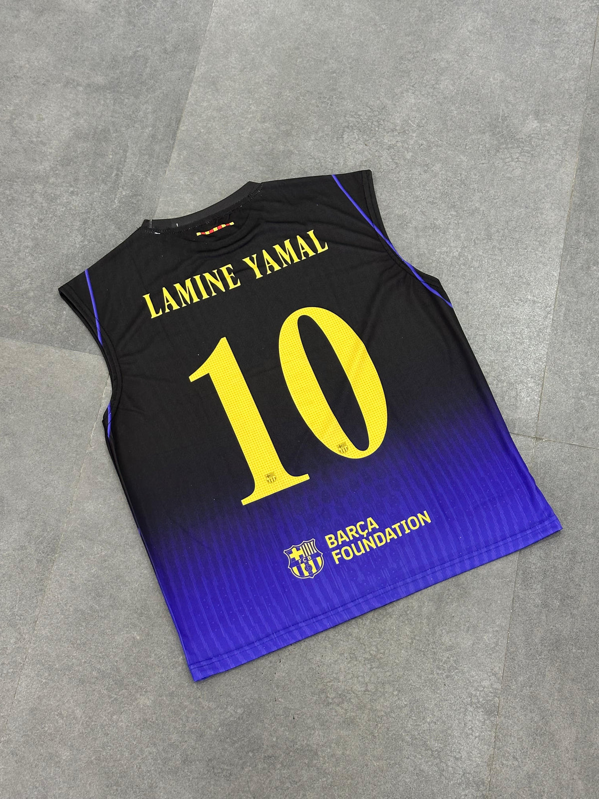 Yamal Barcelona Sleevless Bibs Sublimation -P2447 | BMG STORE