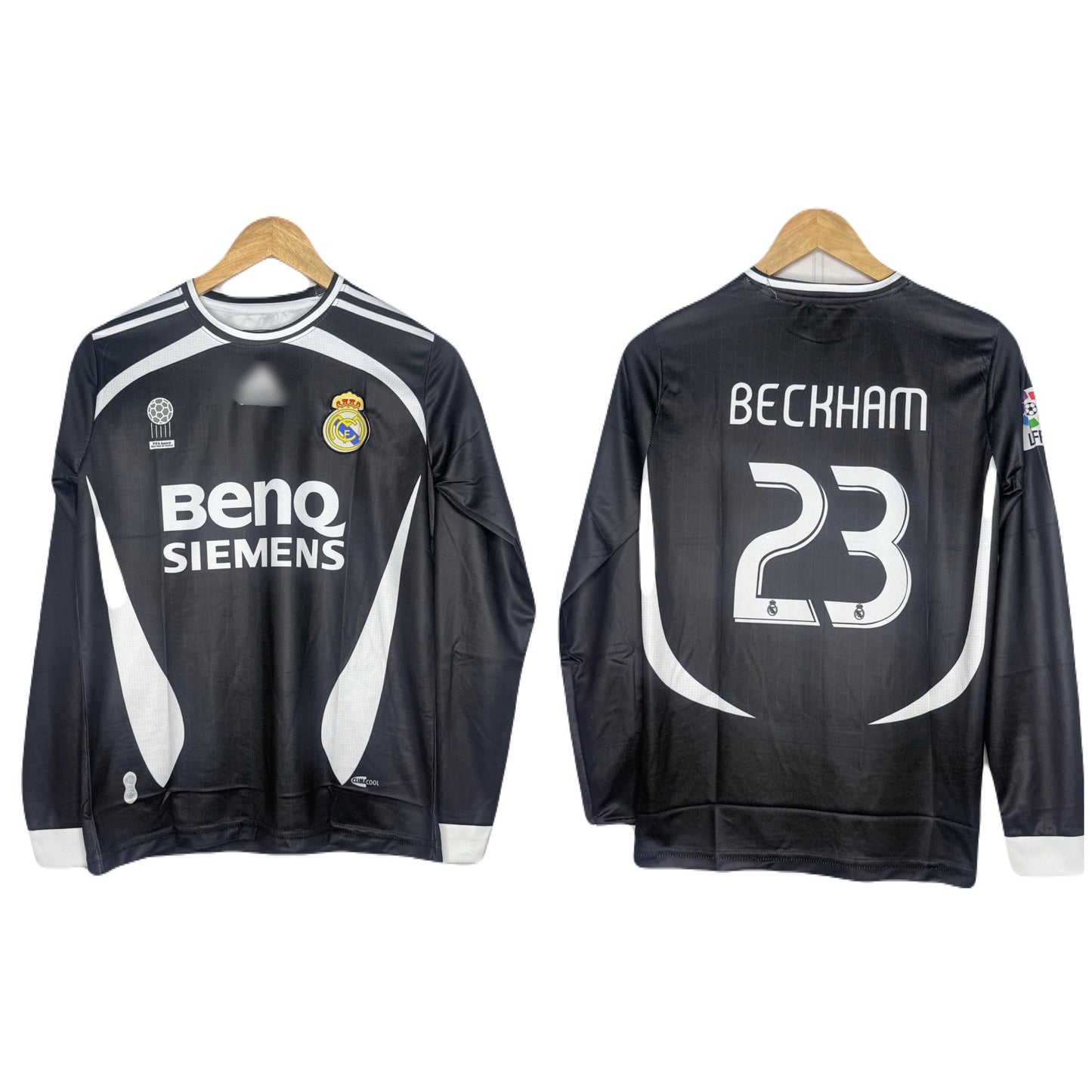 Real Madrid 2006-07 Away Kit Beckham Full Sleeve - bmg store