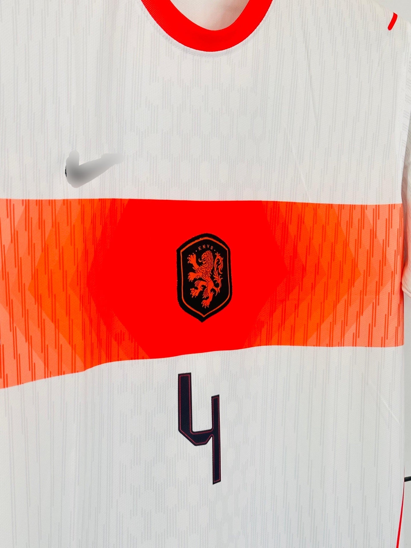 van dijik Netherlands 2026 World Cup away Half Sleeve Jersey -