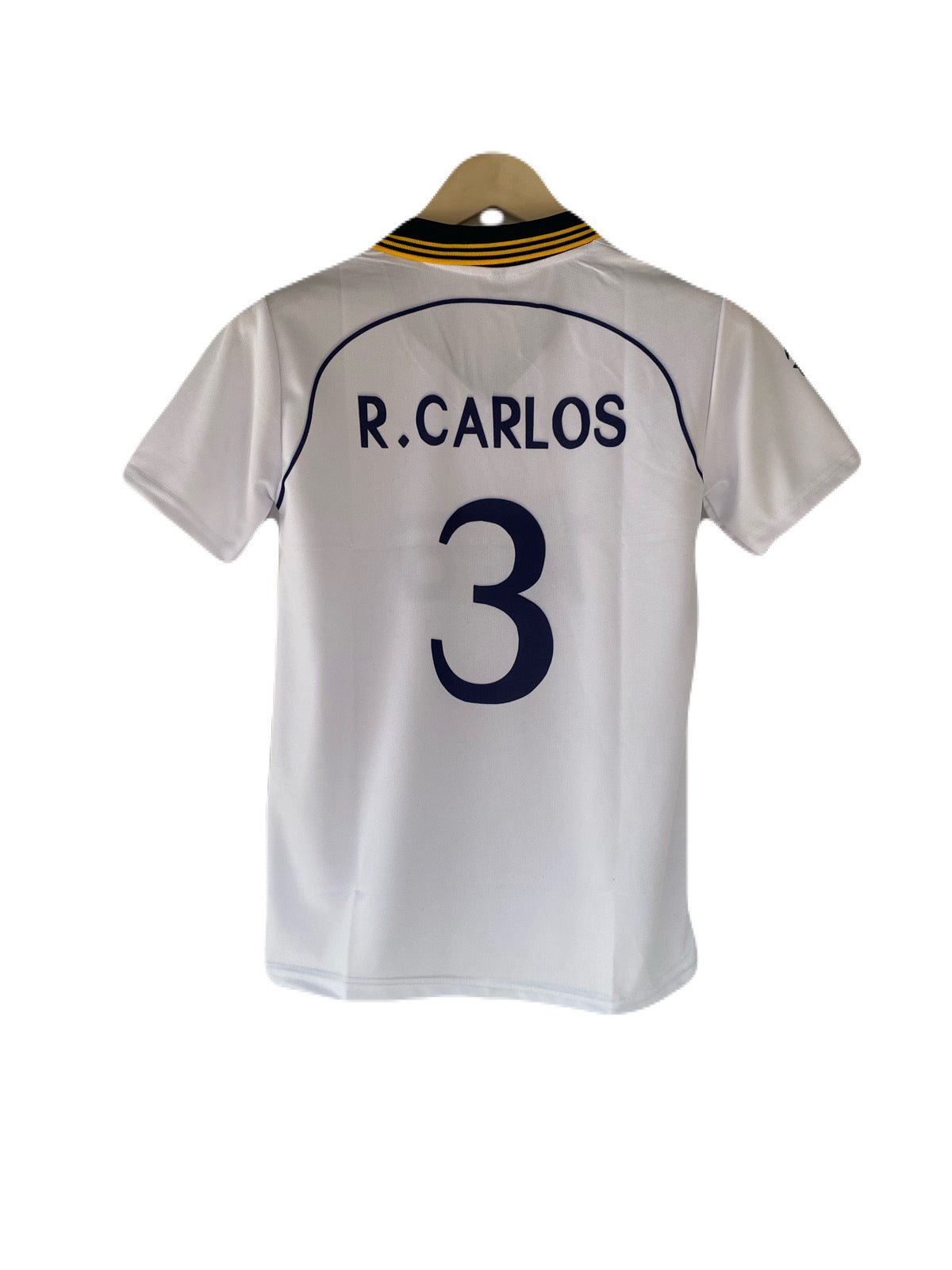 Carlos Real madrid half collar sublimation jersey - P2397