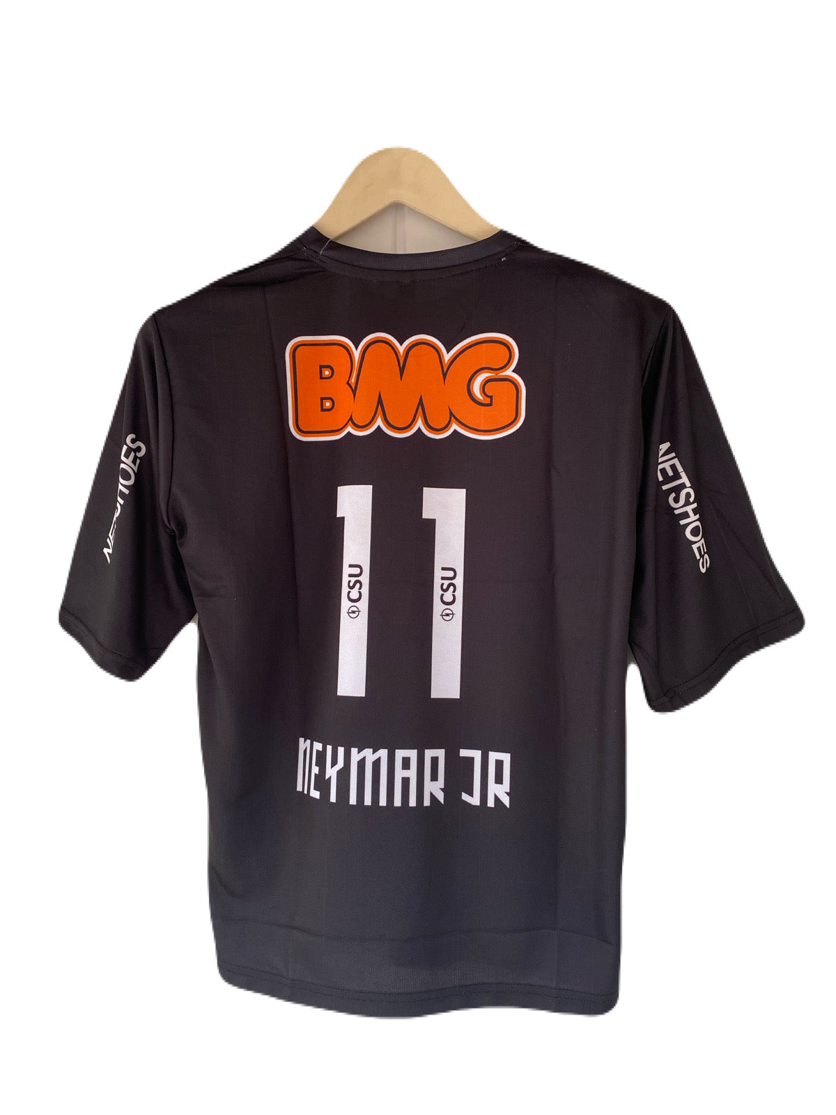 Neymar Jr Santos Fc 2011-12 Away Kit Embroidery Five Sleeve - P2686 | BMG STORE