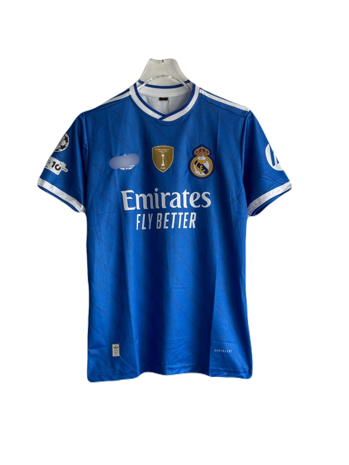 Mbappe Real Madrid 2025-26 Away Kit half sleeve jersey -
