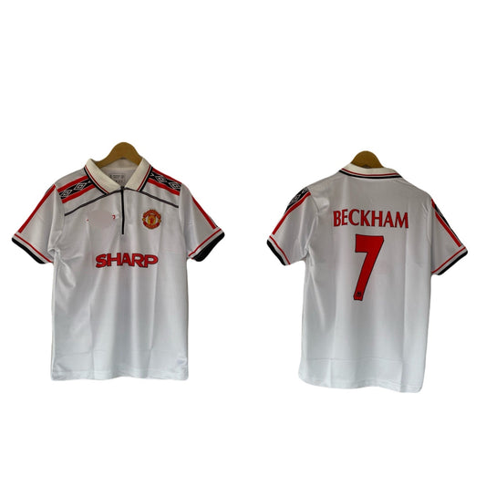 Beckham Manchester United Away Half sleeve Collar Embroidery Jersey - P2711 | BMG STORE