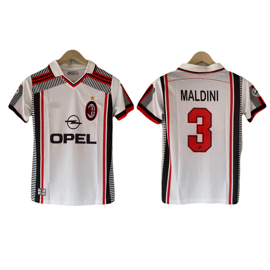Maldini Ac milan collar type half sleeve sublimation jersey - P2096