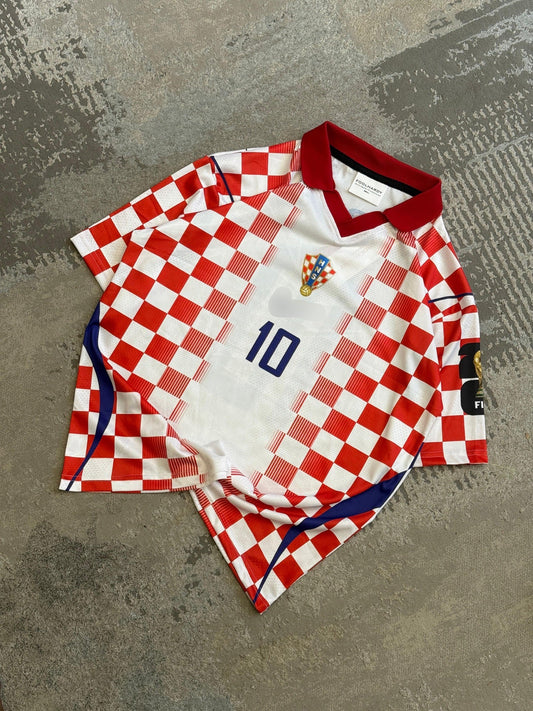 Modric Croatia 2026 Away World Cup  Premium Quality Collar Five Sleeve Sublimation  -
