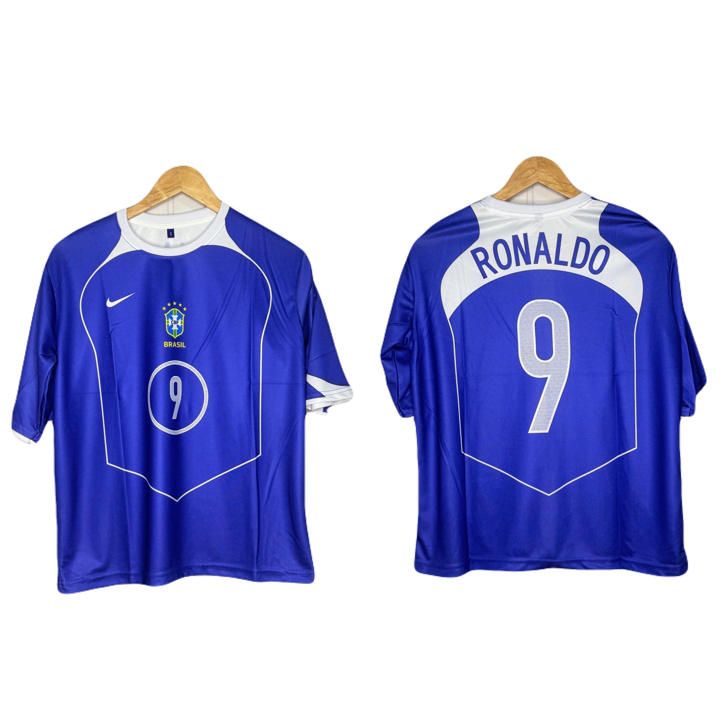 Brazil 2024 Away Kit Ronaldo 9 Five Sleeve - P836 bmg store