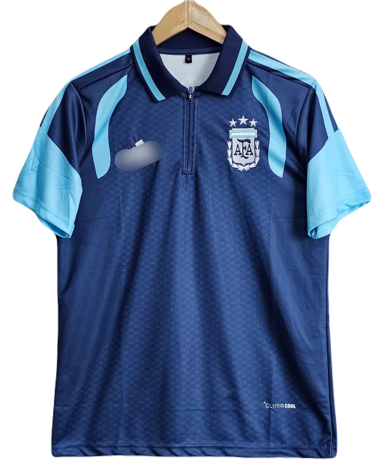 Argentina 2026 world cup training kit half collar zip embroidery type -P1682