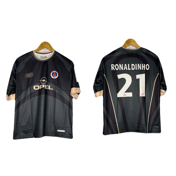 PSG 2000-01 Third Kit Ronaldinho Five Sleeve - P386