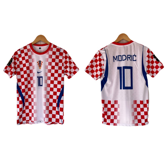 Croatia 2026 World cup Modric Half Sleeve Sublimation Jersey - P1485