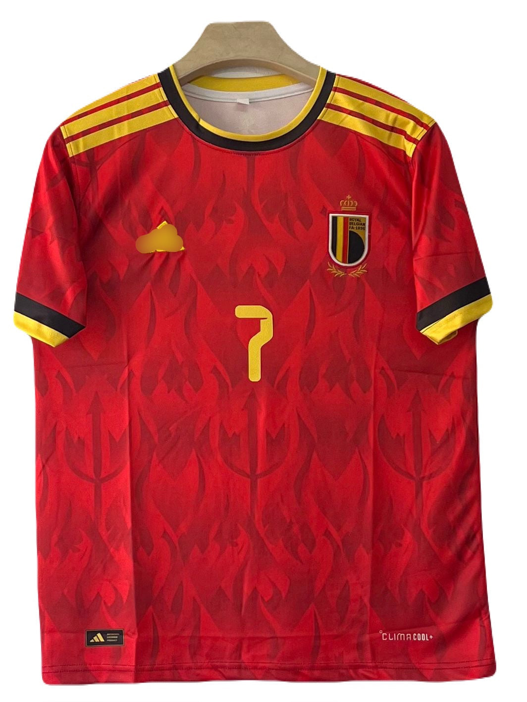 De bruyne belgium 2026 World Cup home Half Sleeve Jersey -