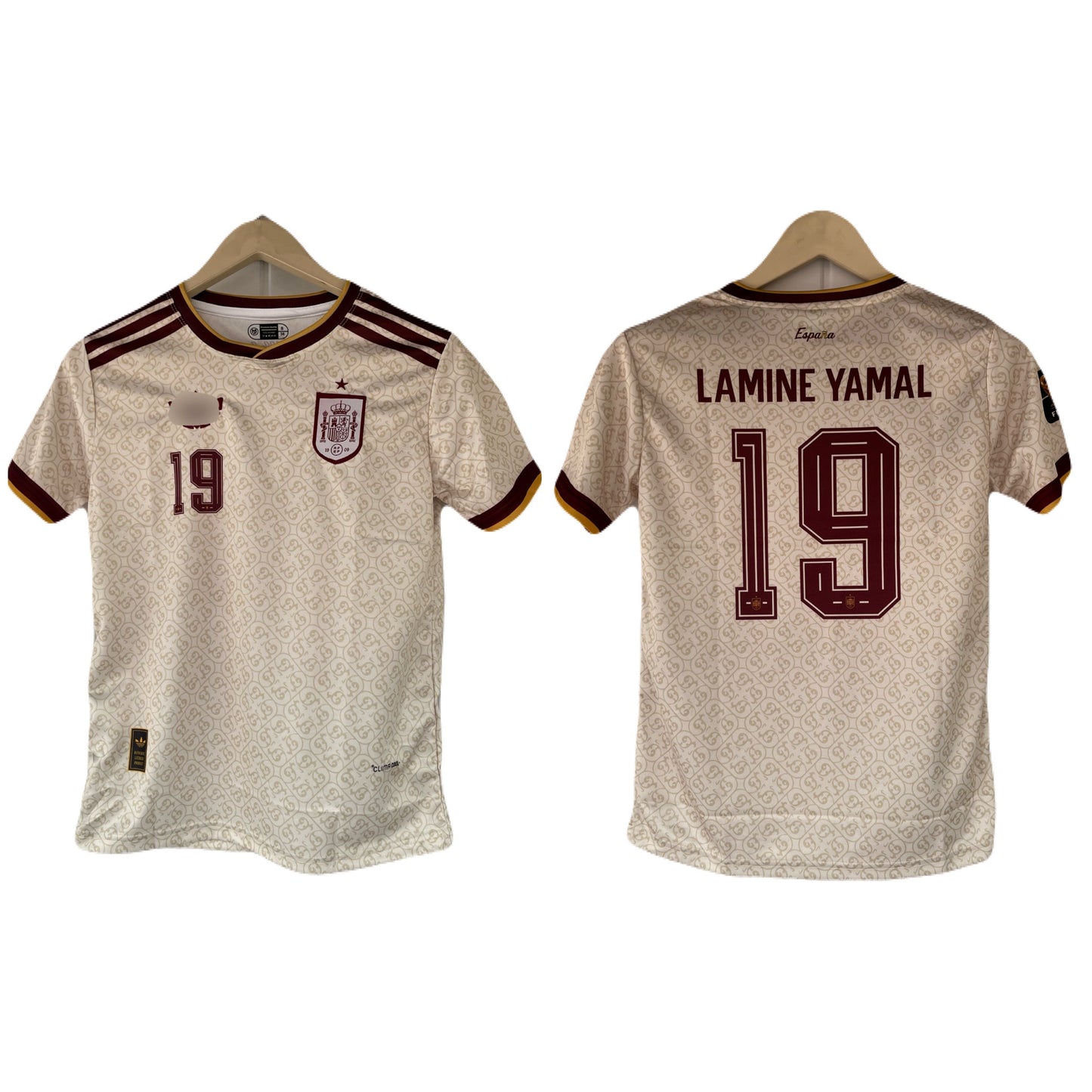 yamal Spain 2026 World Cup away Jersey Half Sleeve embroidery - P1782
