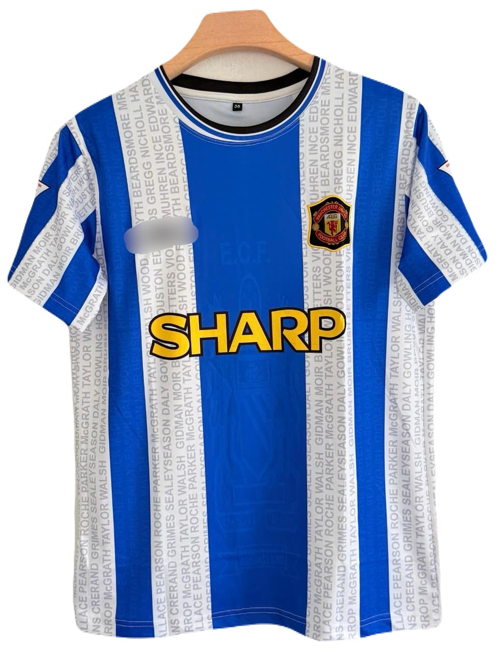 Beckham manchester united Half Sleeve embroidery jersey - P2171