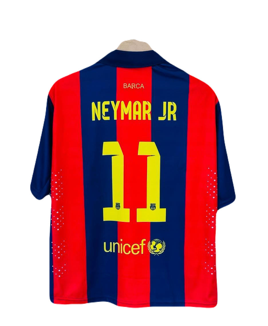 Barcelona Neymar 2015 Final Edition  Five sleeve Collar sublimation - P1646