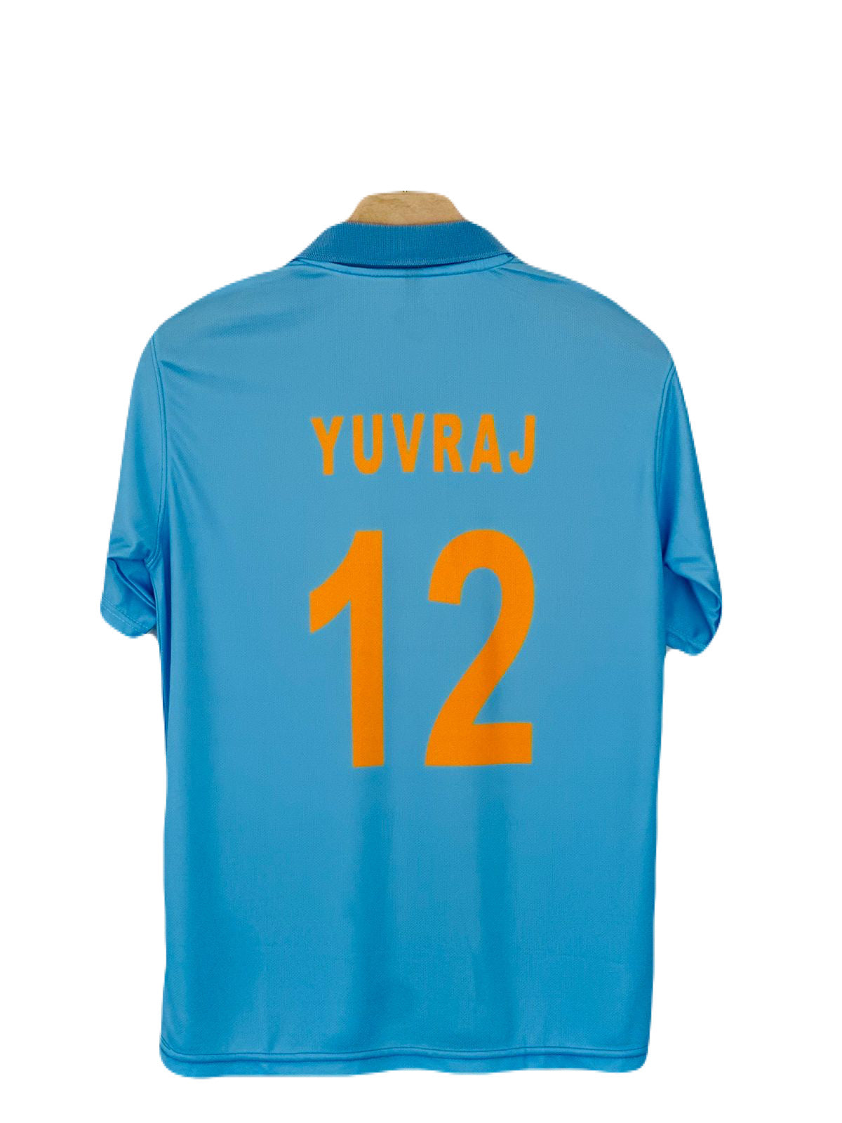 India 2007 Yuvraj  home jersey Half Sleeve Sublimation -