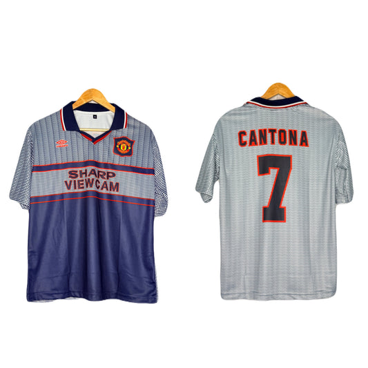 Manchester United 1997-97 Away Kit Cantona Five Sleeve - bmg store