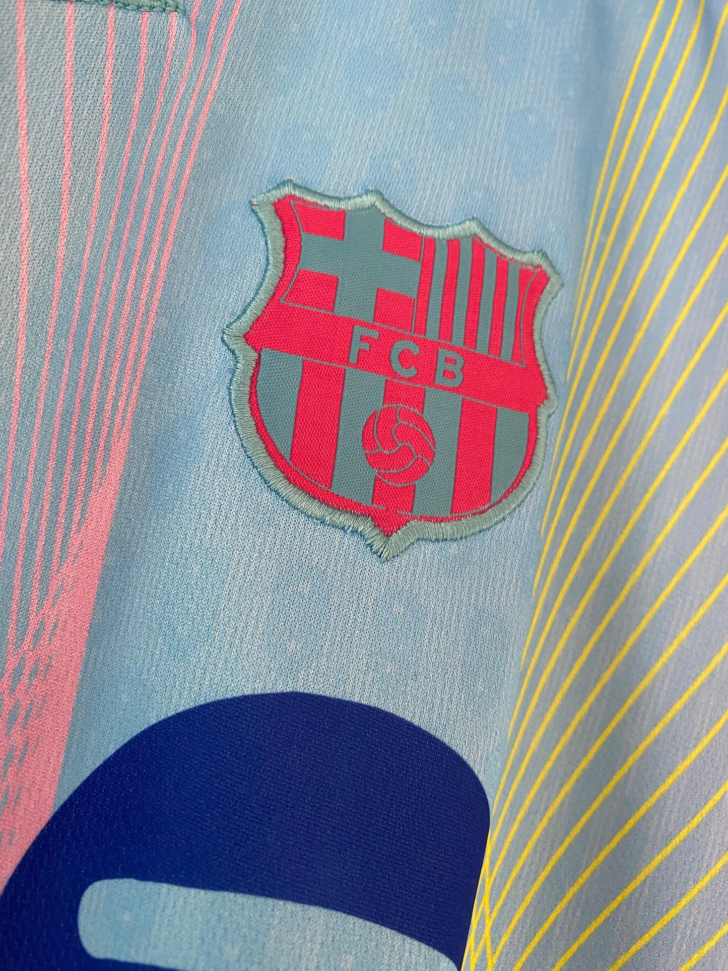 Yamal Barcelona 2025-26  Embroidery half sleeve - P2052