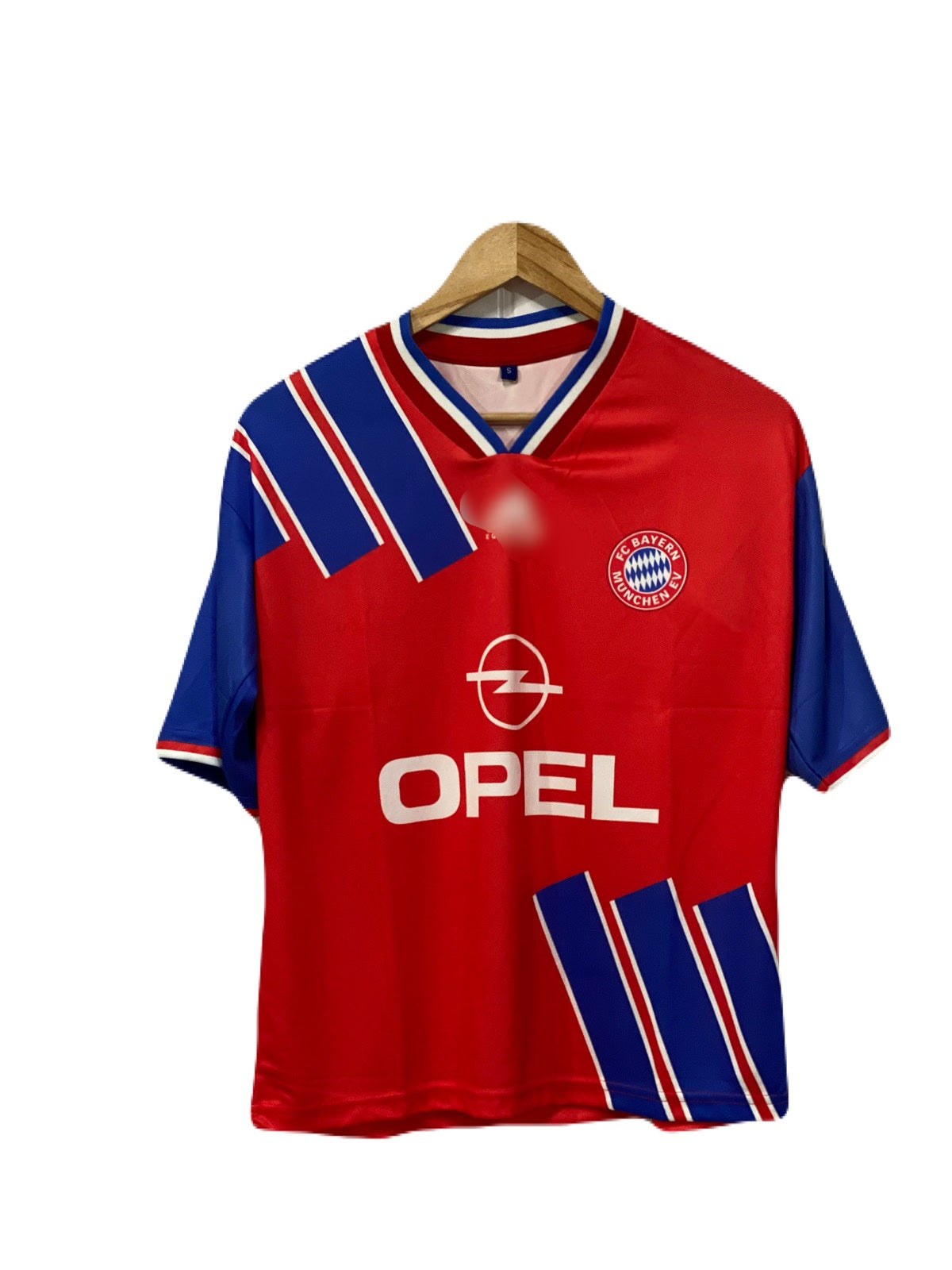 Bayern Munich 1993-95 Home kit Plain-back Five Sleeve - P700 bmg store